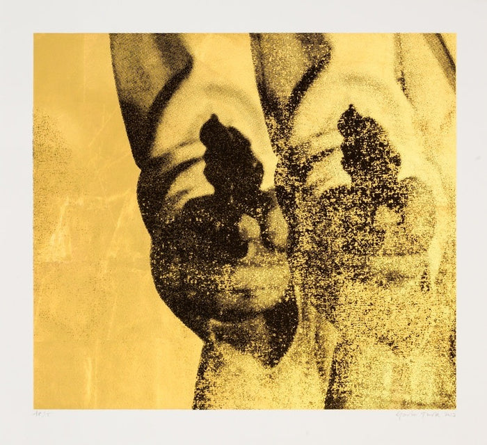 Gavin Turk, Double Gold Pop Gun, 2013