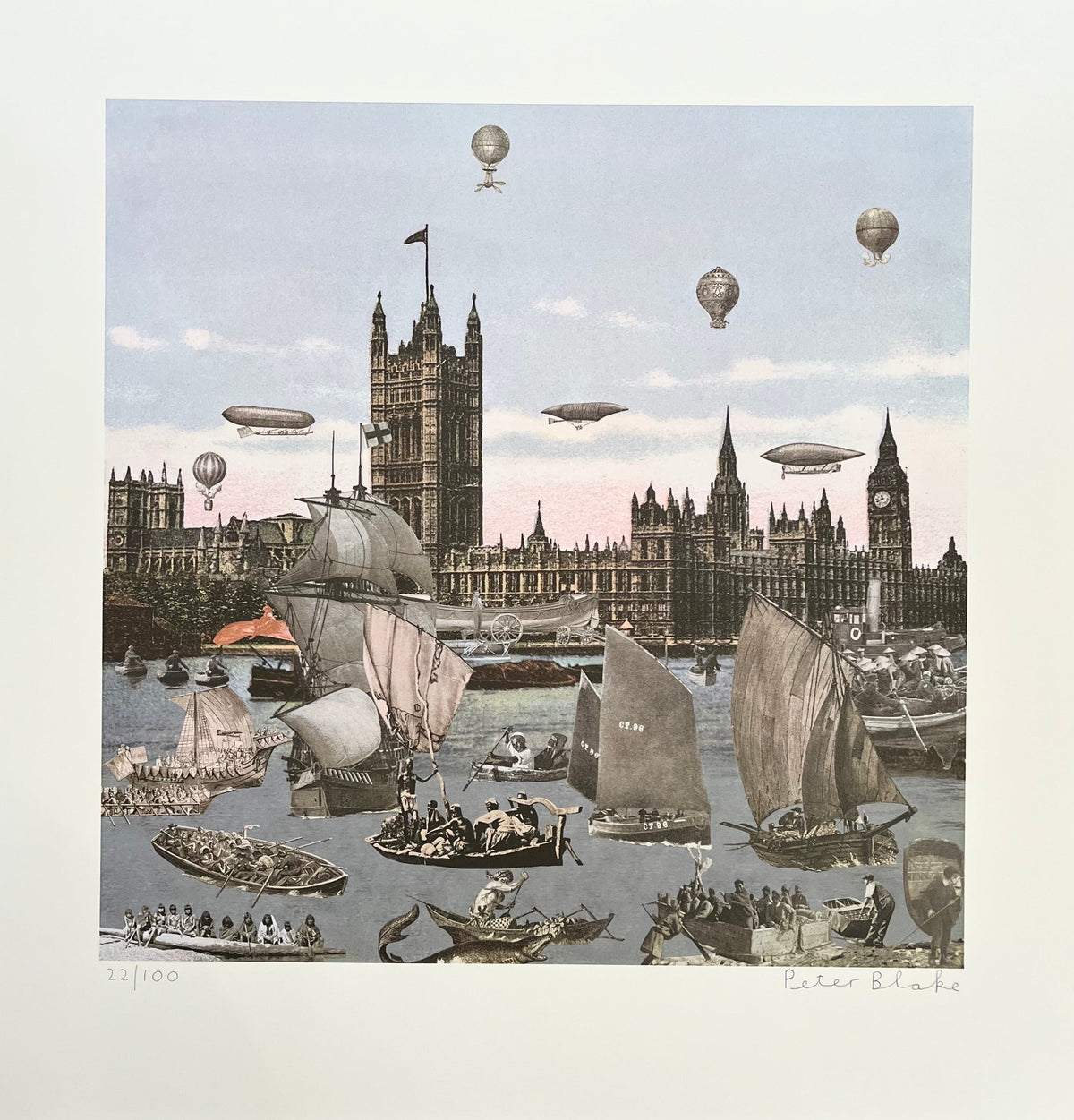 Sir Peter Blake, The London Suite (Set of 10), 2012