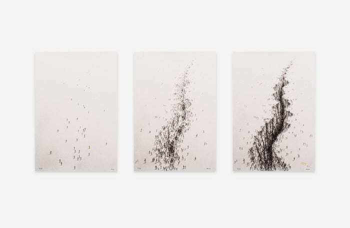 Pejac, Hope (Triptych), 2024