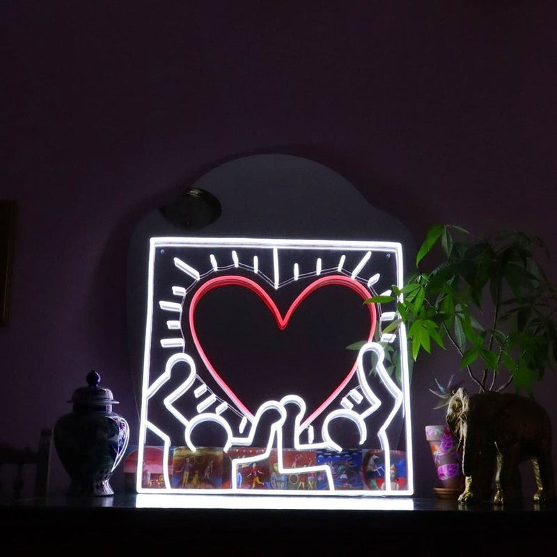 Yellowpop x Keith Haring, Radiant Heart