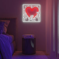 Yellowpop x Keith Haring, Radiant Heart