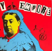 Jamie Reid, Bloody Empire (Red), 2022