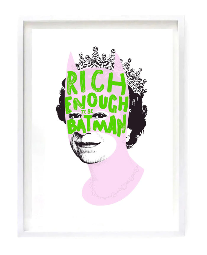 Heath Kane, Rich Enough to Be Batman - Pink and Dark Purple, 2024