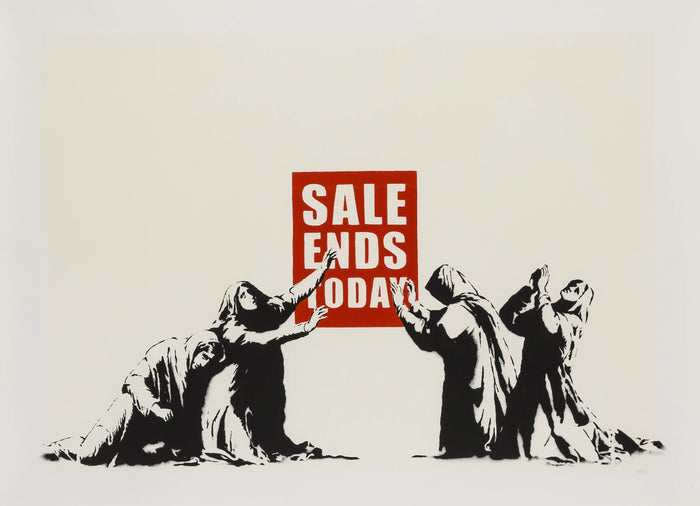 Banksy, Sale Ends (LA Edition), 2006
