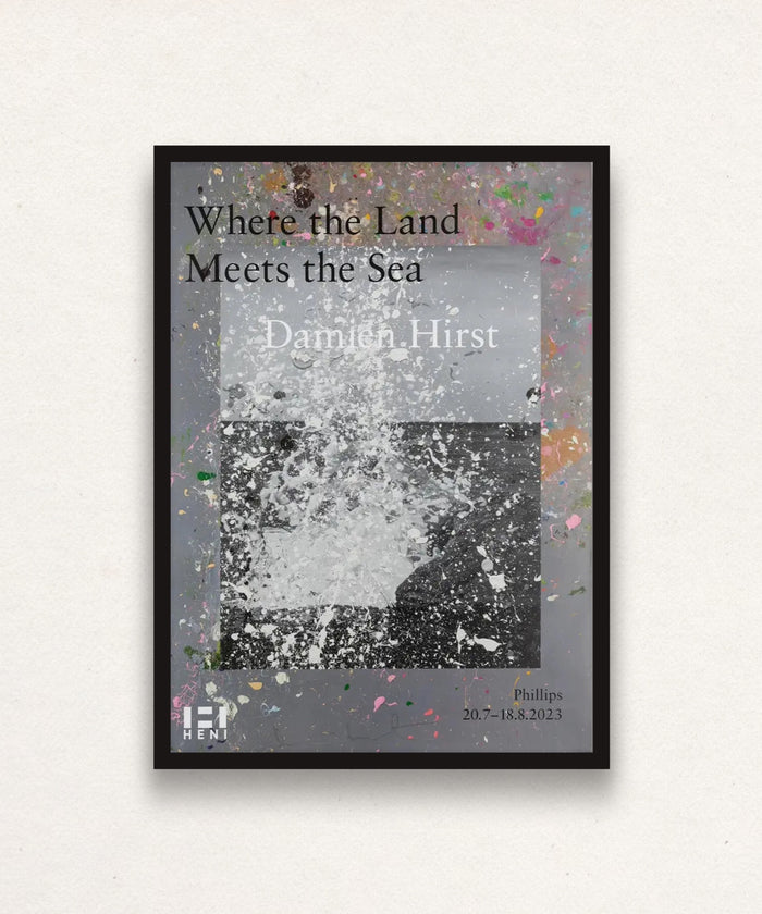 Damien Hirst, Where the Land Meets the Sea (Signed) (Yellow), 2023