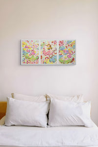 Ayako Rokkaku, Untitled 2 (Triptych Edition), 2020