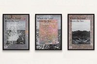 Damien Hirst, Where the Land Meets the Sea (Signed) (Set of 3), 2023