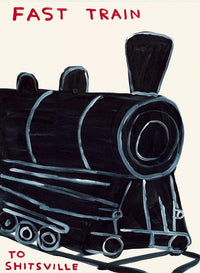 David Shrigley, Fast Train to Shitsville, 2021