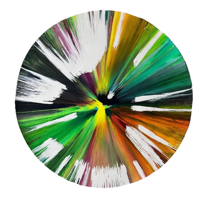 Damien Hirst, Circle Spin Painting, 2009