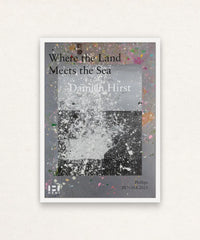 Damien Hirst, Where the Land Meets the Sea (Signed) (Yellow), 2023
