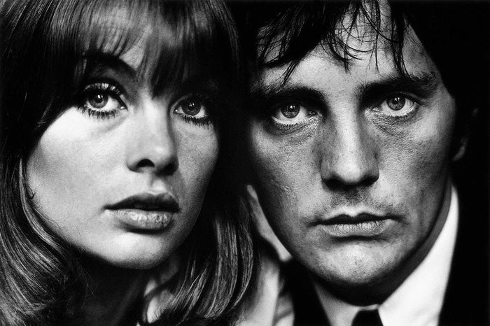 Terry O'Neill, Jean Shrimpton & Terence Stamp portrait, 1965