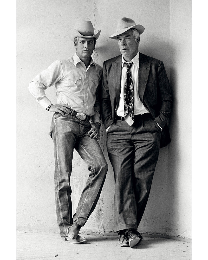 Terry O'Neill, Paul Newman & Lee Marvin filming Pocket Money, 1972