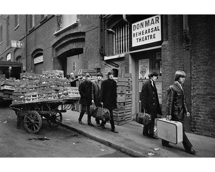 Terry O'Neill, The Rolling Stones outside Donmar Theatre, 1964