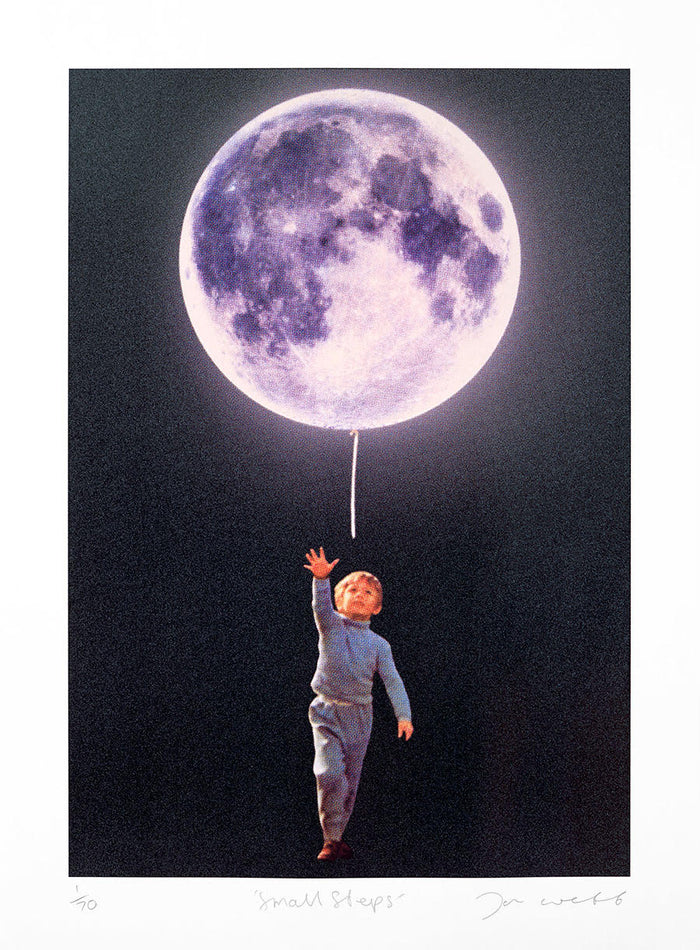 Joe Webb, Small Steps Print 