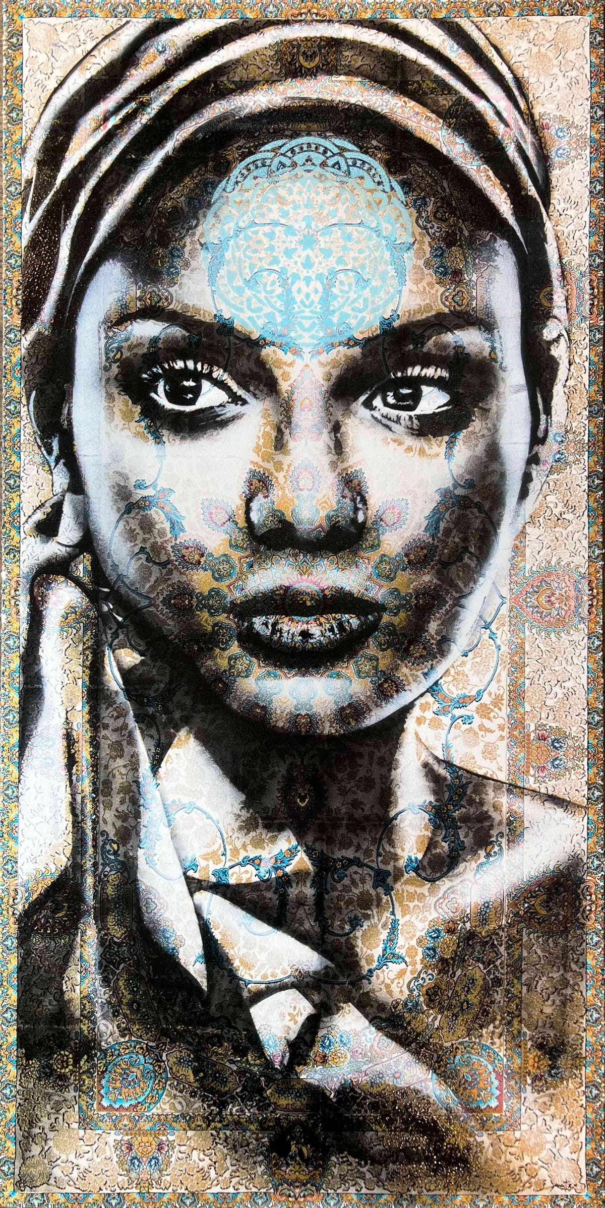 Mateo Humano, Washa (Hand-Finished Printer's Proof), 2024