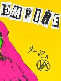 Jamie Reid, Bloody Empire (Yellow), 2022