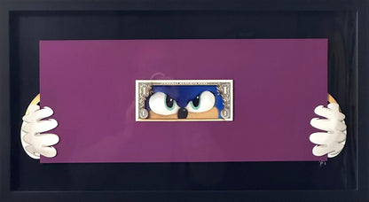 Behind the dollar Sonic edition Purple - Smolensky Gallery