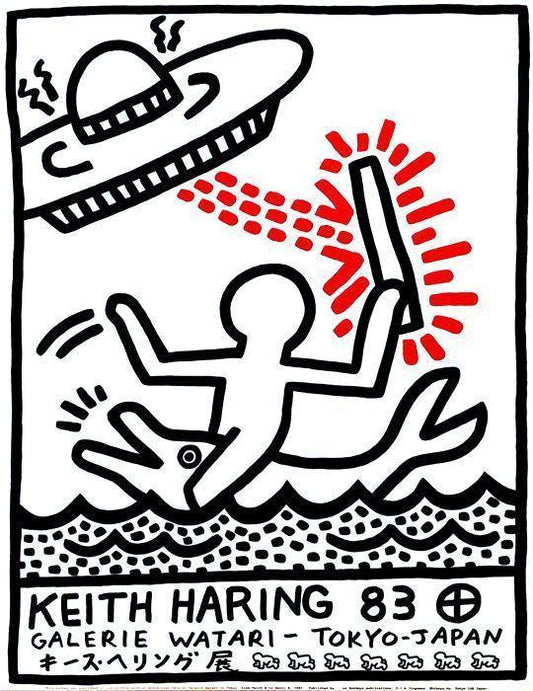 Keith Haring, Galerie Watari 1983 - Smolensky Gallery
