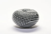GATHER | Black and White Medium Half Cut Woven - Smolensky Gallery