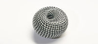 Black & White Woven Medium Basket - Smolensky Gallery