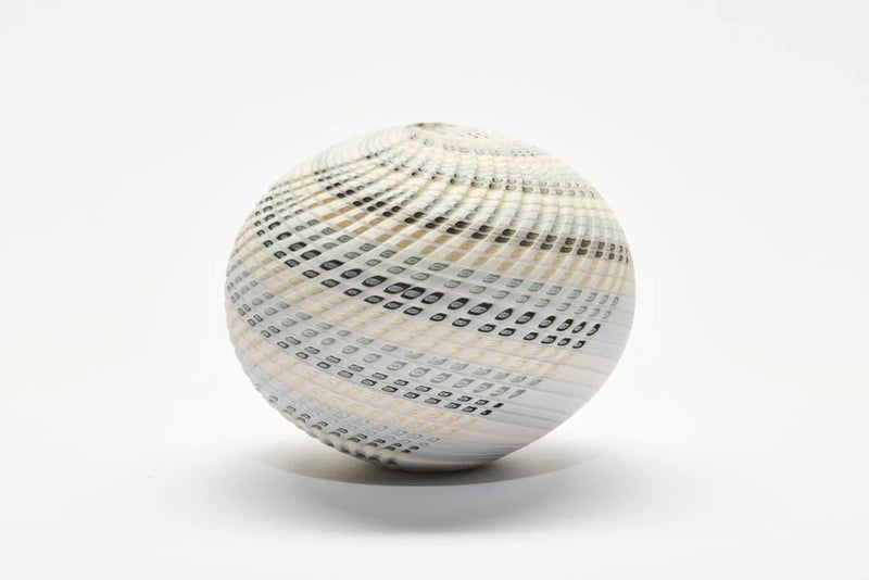 Woven Medium Round 3 Tone Half Cut - Smolensky Gallery