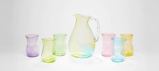 Rainbow - Jug and Glasses - Smolensky Gallery