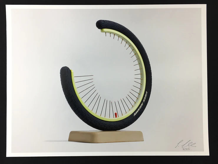 Reinventing The Wheel (Signed Print) - Smolensky Gallery