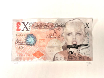 Generation X bank note, blondie