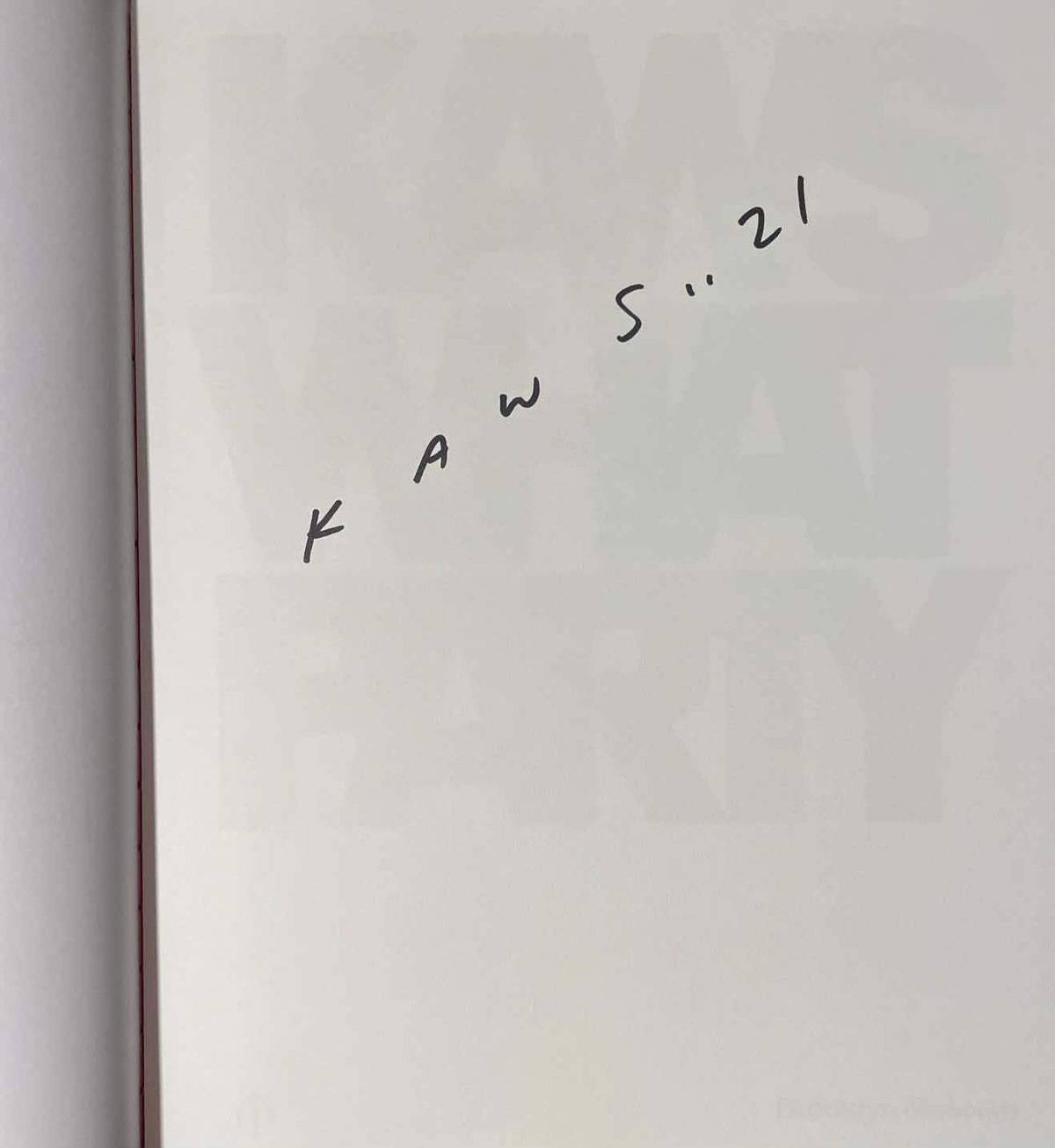 WHAT PARTY SIGNED BOOK - Smolensky Gallery