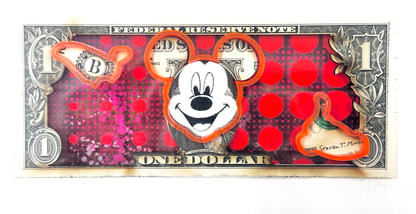 Mickey POP $1 Original - Smolensky Gallery