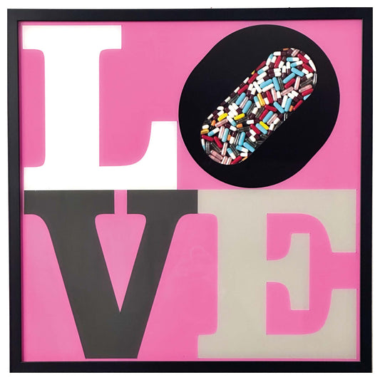 LOVE IS THE DRUG (Pink Edition) - Smolensky Gallery